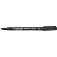 Lumocolor&reg; Permanent Marker, Black, Medium Tip Solutions industrielles ALPHA