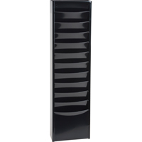 Literature Storage Racks, Stationary, 11 Slots, Steel, 9-3/4" W x 4-1/8" D x 36" H Solutions industrielles ALPHA