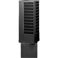 Literature Storage Racks, Rotating, 44 Slots, Steel, 14-1/8" W x 14-1/8" D x 48-1/2" H Solutions industrielles ALPHA