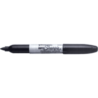 Permanent Markers - Super, Black, Fine Tip Solutions industrielles ALPHA
