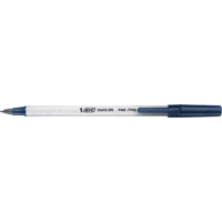 Bic&reg; Round Stic Ball Point Pen, Blue, 0.8 mm Solutions industrielles ALPHA