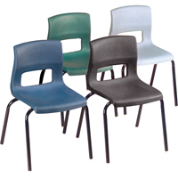 Horizon Chairs, Plastic, Black Solutions industrielles ALPHA