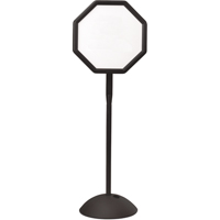 Dry-Erase Octagonal Sign Solutions industrielles ALPHA