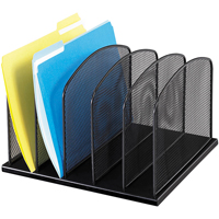 Onyx Steel Mesh Desktop Organizers Solutions industrielles ALPHA