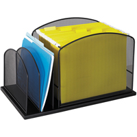 Onyx Steel Mesh Desktop Organizers Solutions industrielles ALPHA