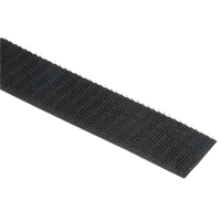 Bande d'attaches, Crochet, 50 vg x 1", Cousu, Noir Solutions industrielles ALPHA