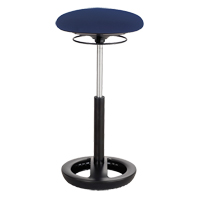 Chaise ergonomique Twixt, Stationnaire, Ajustable Hauteur, Capacit&eacute; 250 lb Solutions industrielles ALPHA