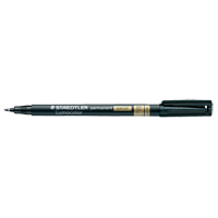 Lumocolor&reg; Permanent Marker, Black, Fine Tip Solutions industrielles ALPHA