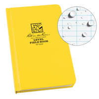 Livre reli&eacute;, Couverture rigide, Jaune, 160 Pages, 4-5/8" , 7-1/4"  Solutions industrielles ALPHA