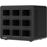 Base de poste de recharge KwikBoost EdgePower pour 9 batteries Solutions industrielles ALPHA