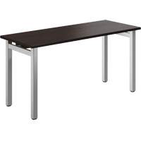Table bureau Newland, 29-7/10" lo x 60" la x 29-3/5" h, Brun fonc&eacute; Solutions industrielles ALPHA