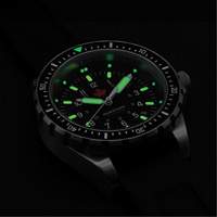 Red Maple Jumbo Diver's Quartz Watch, Digital, Battery Operated, 46 mm, Black Solutions industrielles ALPHA