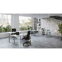 Table rectangulaire &agrave; hauteur r&eacute;glable Newland Solutions industrielles ALPHA