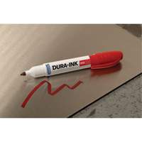 Dura-Ink&reg; Marker #55, Red, Chisel Tip Solutions industrielles ALPHA