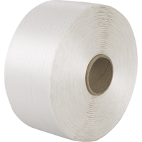 Bonded Cord Strapping, Polyester Cord, 1/4" W x 7800' L, Manual Grade Solutions industrielles ALPHA