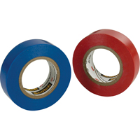 Rubans en vinyle pour codage en couleurs 35 Scotch, 12,7 mm (1/2") x 20,1 m (66'), Bleu, 7 mils Solutions industrielles ALPHA