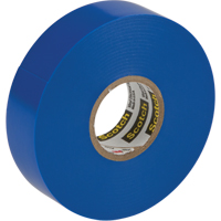 Rubans en vinyle pour codage en couleurs 35 Scotch, 19 mm (3/4") x 20,1 m (66'), Bleu, 7 mils Solutions industrielles ALPHA