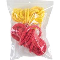 Poly Bags, Reclosable, 10" x 8", 4 mils Solutions industrielles ALPHA
