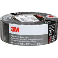 Ruban adh&eacute;sif tout usage DT8, 8 mils, Noir, 48 mm (2") x 55 m (180') Solutions industrielles ALPHA