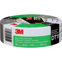 DT11 Heavy-Duty Duct Tape, 11 mils, Silver, 48 mm (2") x 55 m (180') Solutions industrielles ALPHA