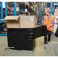 Film &eacute;tirable, Calibre 0,8 (20,3 microm&egrave;tres), 15" x 1500', Noir opaque Solutions industrielles ALPHA