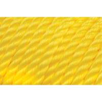 Corde jaune tress&eacute;e 1/2", Polypropyl&egrave;ne, 335' Solutions industrielles ALPHA
