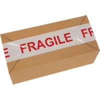 Ruban d'emballage Fragile, Adh&eacute;sif Thermofusible, 2 mils, 48 mm (2") x 100 m (328') Solutions industrielles ALPHA