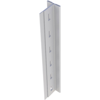 Montant en T pour rayonnage enclenchable Interlok, Acier, Hauteur 112" Solutions industrielles ALPHA
