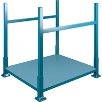 Supports empilables, 48" la x 42" p, Capacit&eacute; de 4000 lb Solutions industrielles ALPHA