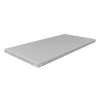 Slotted Angle Shelf, Galvanized Steel, 36" W x 18" D Solutions industrielles ALPHA