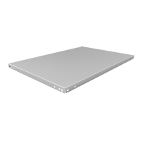 Slotted Angle Shelf, Galvanized Steel, 48" W x 24" D Solutions industrielles ALPHA