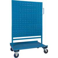 Bin/Pegboard Combo Rack, Double-sided, 38" W x 24-1/2" D x 55" H Solutions industrielles ALPHA