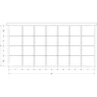 Cabinet d'entreposage &agrave; tiroirs int&eacute;gr&eacute; Interlok Solutions industrielles ALPHA