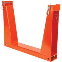 Supports en U empilables, 25" la x 4" p, Capacit&eacute; de 10 000 lb Solutions industrielles ALPHA