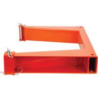 Supports en U empilables, 25" la x 4" p, Capacit&eacute; de 10 000 lb Solutions industrielles ALPHA