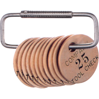 Anneaux fendus pour &eacute;tiquettes, 3", Acier Solutions industrielles ALPHA