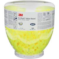 E-A-Rsoft Yellow Neons Earplugs, Bulk - Canister Solutions industrielles ALPHA