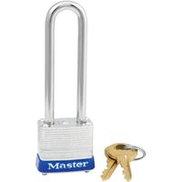 Cadenas, Argent, Cl&eacute;s identiques, Acier lamin&eacute;, Largeur de 1-1/8" Solutions industrielles ALPHA