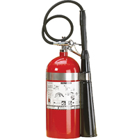 Aluminum Cylinder Carbon Dioxide (CO2) Fire Extinguishers, BC, 10 lbs. Capacity Solutions industrielles ALPHA
