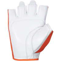 Gants Vibrastop demi-doigts antivibrations, Taille Grand, Paume Ch&egrave;vre Solutions industrielles ALPHA