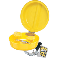 Eye/Face Wash With Cover, Pedestal Installation, Plastic Bowl Solutions industrielles ALPHA