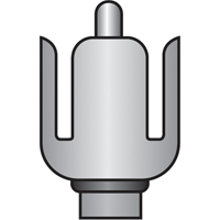 Tiges de s&eacute;curit&eacute; pour support porte-drapeau, usage intensif - accessoires & pi&egrave;ces de rechange Solutions industrielles ALPHA