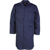 Blouses de travail 100 % coton, Coton, Taille 34, Bleu marine Solutions industrielles ALPHA