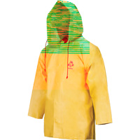 Neo-Slick Chemical & Acid Resistant Rain Jacket, Small, Yellow, Neoprene Solutions industrielles ALPHA
