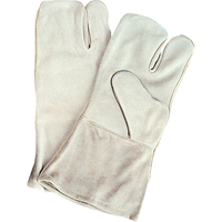 Gants de soudeur d'usage standard, Cuir de vache refendu, Taille Grand Solutions industrielles ALPHA