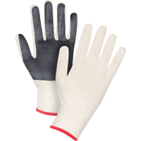 Gants en tricot &agrave; paume enduite, Poly/coton, Un c&ocirc;t&eacute;, Calibre 7, Petit Solutions industrielles ALPHA