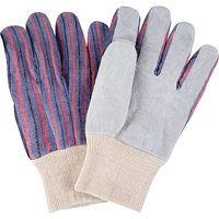 Standard-Duty Work Gloves, Large, Split Cowhide Palm Solutions industrielles ALPHA