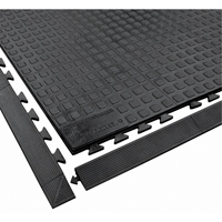 Rejuvenator Connect No. 502 Matting, Polyurethane, 3' W x 3' L, 5/8" Thick, Black Solutions industrielles ALPHA