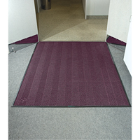Waterhog&reg; Eco Elite Matting, Wiper/Scraper, 4' x 6' x 3/8", Maroon Solutions industrielles ALPHA