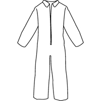 Pyrolon&reg; Plus 2 Disposable FR Coveralls, Small, Blue, FR Treated Fabric Solutions industrielles ALPHA